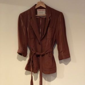 Anthropologie Cartonnier Rust Blazer